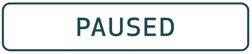Paused status label