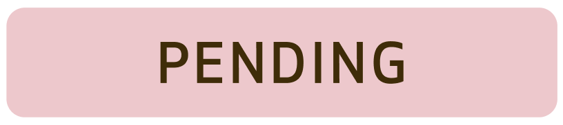 Pending status label