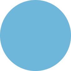 Light blue color dot